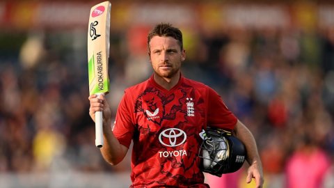 England comfortable 21-run victory over West Indies and take a 1-0 lead in the 1st T20I ENG vs WI, 1st T20I: பட்லர், டௌசன் அசத்தல்; விண்டீஸை வீழ்த்தியது இங்கிலாந்து!