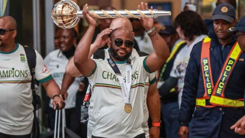 South Africans Welcome Home Test Champions The Proteas