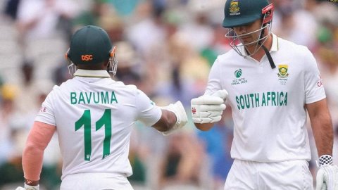 David Bedingham helps South Africa reduce deficit to 91 runs after Pat Cummins takes out Temba Bavum