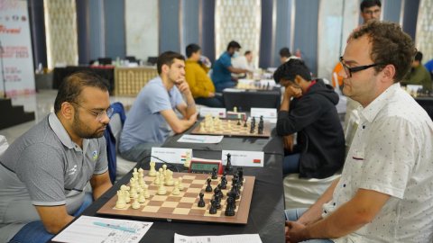 Delhi GM Open: Gupta outwits Nikitenko in Round 9 to take sole lead (Credit: Delhi GM Open) 