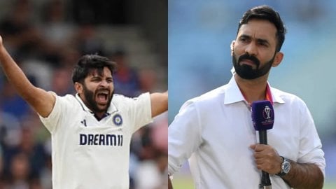 பிளேயிங் லெவனில் ஷர்தூலை ஏன் விளையாட வைத்தீர்கள்? - தினேஷ் கார்த்திக்