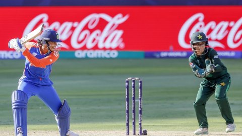 Dubai : ICC Women's T20 World Cup match between India and Pakistan