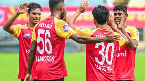 East Bengal FC beat Measurers Club 7-1 to kickstart their CFL 2025 campaign