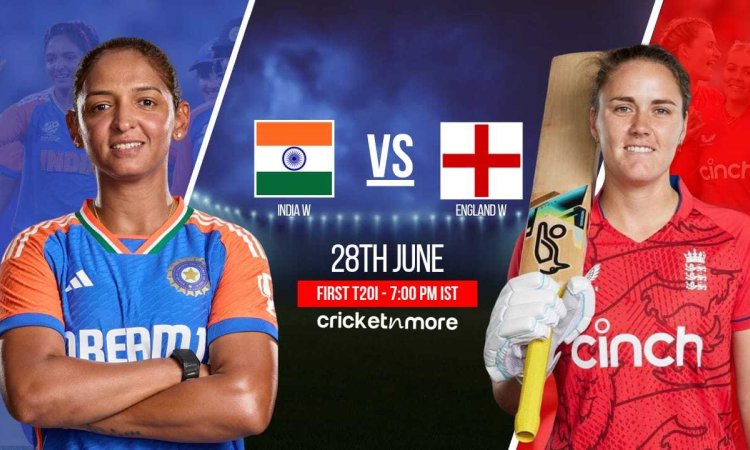 EN-W vs IN-W Dream11 Prediction 1st T20I, India Women tour of England 2025
