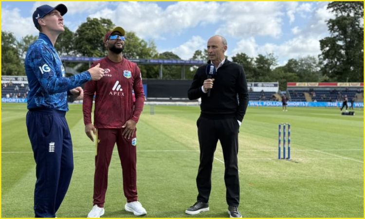 ENG vs WI 2nd ODI: इंग्लैंड ने दूसरे वनडे में टॉस जीतकर चुनी गेंदबाज़ी, यहां देखें दोनों टीमों की प्लेइंग XI ENG vs WI 2nd ODI: इंग्लैंड ने दूसरे वनडे में टॉस जीतकर चुनी गेंदबाज़ी, यहां देखें दोनों टीमों की प्लेइंग XI