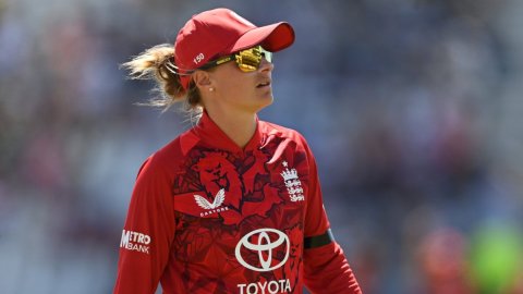 England women fined for slow over-rate in first T20I against India (Credit: England Cricket/X)