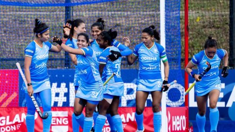 FIH Pro League: Indian women's team suffers narrow 1-2 loss against Australia (Credit: Hockey India)