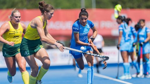 FIH Pro League; Indian women's team suffers narrow 2-3 defeat against Australia