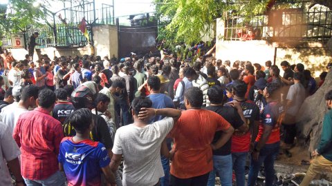 FIR filed in Chinnaswamy Stadium stampede case; RCB management named among accused