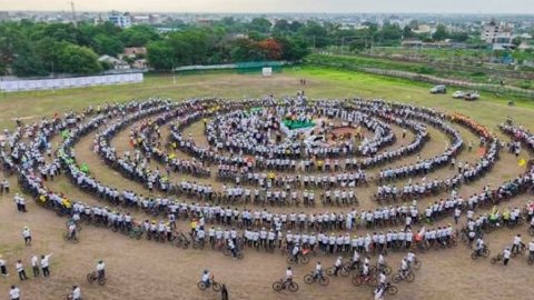 Fit India Sundays: Pandharpur edition sets record of largest ever cycling gathering in India
