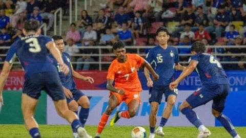 Football friendly: India lose 0-2 to Thailand ahead of crucial Asian Cup Qualifier
