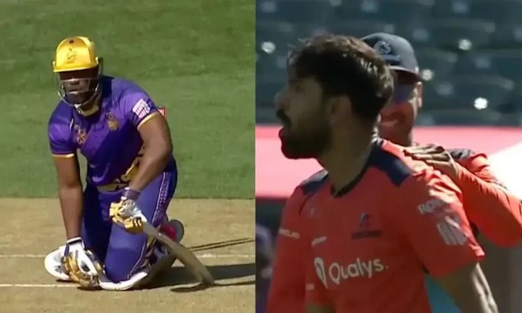 Watch - Haris Rauf Clean Bowled Andre Russell In MLC 2025 எம்எல்சி 2025: ஆண்ட்ரே ரஸலை க்ளீன் போல்டாக்கிய ஹாரிஸ் ராவுஃப் - காணொளி