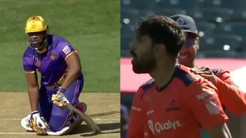 Watch - Haris Rauf Clean Bowled Andre Russell In MLC 2025 எம்எல்சி 2025: ஆண்ட்ரே ரஸலை க்ளீன் போல்டாக்கிய ஹாரிஸ் ராவுஃப் - காணொளி