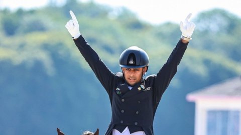 Indian equestrian and Olympian Anush Agarwalla announces retirement of his horse Sir Caramello