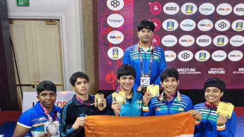 Indian women shine in U-23 Senior Asian Wrestling Championship in Vietnam (Credit: WFI)