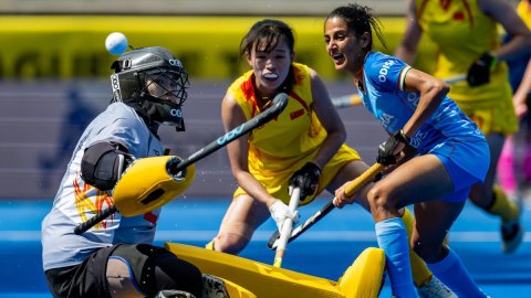Indian women's hockey team stares at relegation after 0-3 loss to China in the women's FIH Pro Leagu