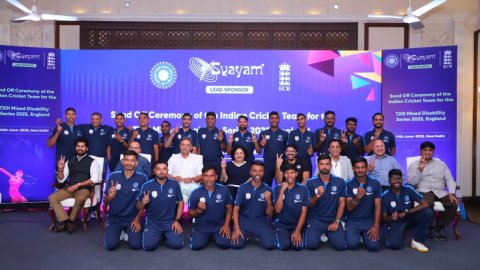 India's first mixed-disability cricket team off to England to play at Lord's
