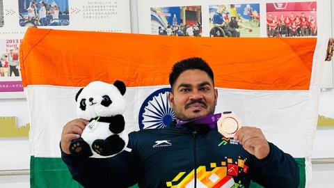 Jhandu Kumar wins bronze; India concludes Para-powerlifting World Cup with 5 medals