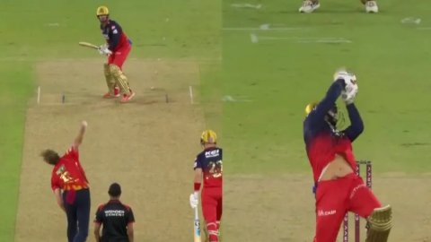 WATCH: जितेश शर्मा ने तो SKY को भी छोड़ दिया पीछे, जैमीसन को भी छोड़ दिया पीछे