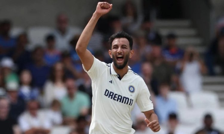 India pacer Prasidh Krishna creates unwanted record in first test against England ஒரு இன்னிங்ஸில் அதிக எகானமி; மோசமான சாதனை படைத்த பிரஷித் கிருஷ்ணா!