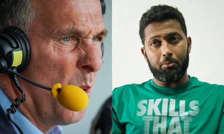 Michael Vaughan Takes A Dig At Wasim Jaffer and Says England Will Beat India By 4 0 சமூல வலைதளங்களில் ஒருவரை ஒருவர் விமர்சிக்கும் மைக்கேல் வாகன் - வாசிம் ஜாஃபர்!
