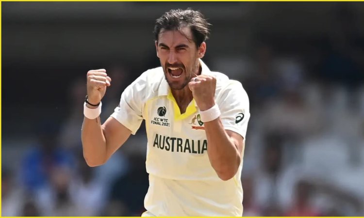 Mitchell Starc ने रचा इतिहास, WI के खिलाफ बारबाडोस टेस्ट में धमाल मचाकर तोड़ा Shakib Al Hasan का रिक Mitchell Starc ने रचा इतिहास, WI के खिलाफ बारबाडोस टेस्ट में धमाल मचाकर तोड़ा Shakib Al Hasan का रिक