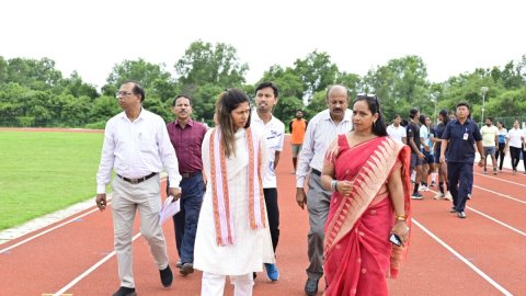 MoS Raksha Khadse stresses need for LTAD, Northeast Sports Empowerment during STC Agartala visit