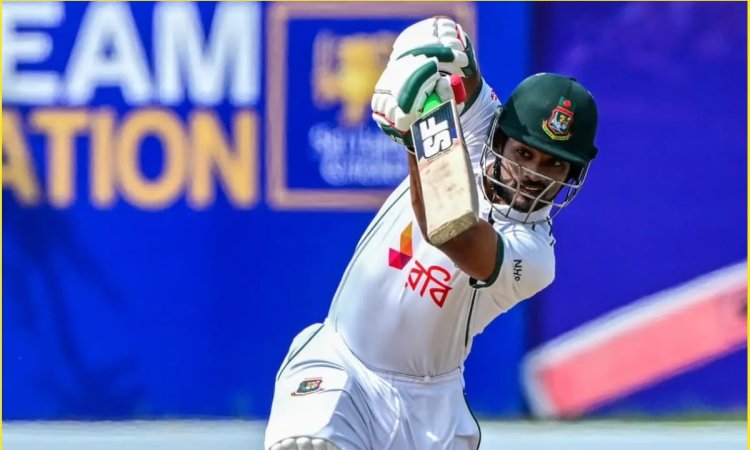 Najmul Hossain Shanto ने रचा इतिहास, तोड़ा 12 साल पुराना रिकॉर्ड और ये कारनामा करने वाले बने बांग्ला Najmul Hossain Shanto ने रचा इतिहास, तोड़ा 12 साल पुराना रिकॉर्ड और ये कारनामा करने वाले बने बांग्ला