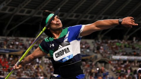 Neeraj Chopra triumphs at Paris Diamond League (Credit: Wanda Diamond League/x)