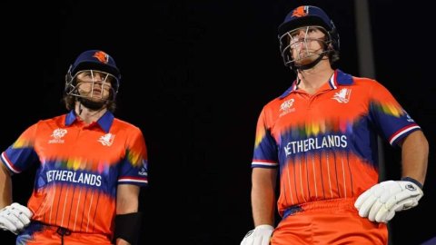 Netherlands win epic contest after three Super Overs vs Nepal एक मैच में 3 सुपर ओवर, नीदरलैंड-नेपाल के मैच में हुआ गजब, क्रिकेट इतिहास में पहली बार हुआ ऐसा