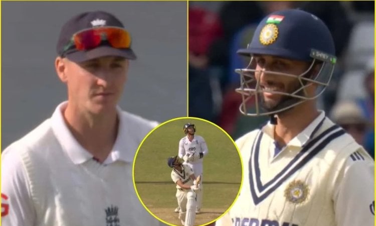 Watch-Prasidh Krishna Gifted His Wicket After Harry Brook Comment ஹாரி புரூக் விரித்த வலையில் விக்கெட்டை இழந்த பிரஷித் கிருஷ்ணா - காணொளி