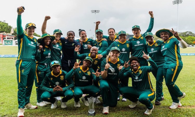 WIW vs SAW, 3rd ODI: Proteas Women for clinching the ODI series against the West Indies! WIW vs SAW, 3rd ODI: பிரிட்ஸ், கிளாஸ் அபாரம்; விண்டீஸை வீழ்த்தி தொடரை வென்றது தென் ஆப்பிரிக்கா!