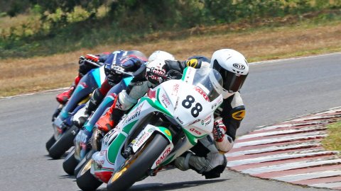 Rahil Pillarisetty notches first win in four years at the Indian National Motorcycle Racing C'ship
