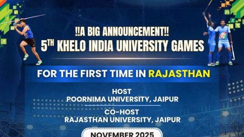 Rajasthan to host Khelo India University Games 2025 in November, Dr. Mandaviya announces