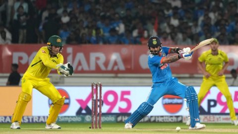 Rajkot : Third ODI Match : India vs Australia