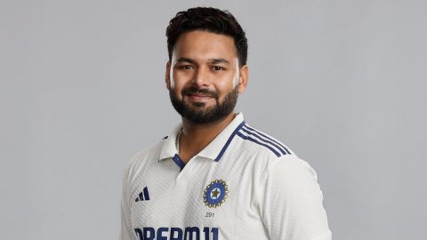 'Reporting for national duty': Pant poses in whites ahead of England Tests (Credit: Rishabh Pant/X)