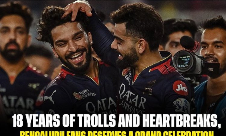 IPL 2025: कैसे और कहां होगी RCB की 'Victory Parade'? यहां देखिए पूरा शेड्यूल IPL 2025: कैसे और कहां होगी RCB की 'Victory Parade'? यहां देखिए पूरा शेड्यूल