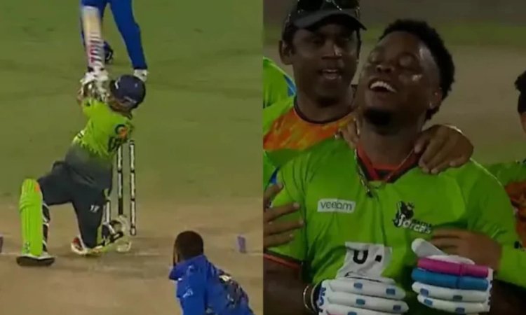 Watch - Shimron Hetmyer Hits Last Ball Six To Win It For Seattle Orcas Against Mi New York கடைசி பந்தில் சிக்ஸர் அடித்து வெற்றியைத் தேடித்தந்த ஹெட்மையர் - காணொளி