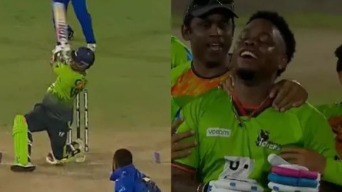 Watch - Shimron Hetmyer Hits Last Ball Six To Win It For Seattle Orcas Against Mi New York கடைசி பந்தில் சிக்ஸர் அடித்து வெற்றியைத் தேடித்தந்த ஹெட்மையர் - காணொளி