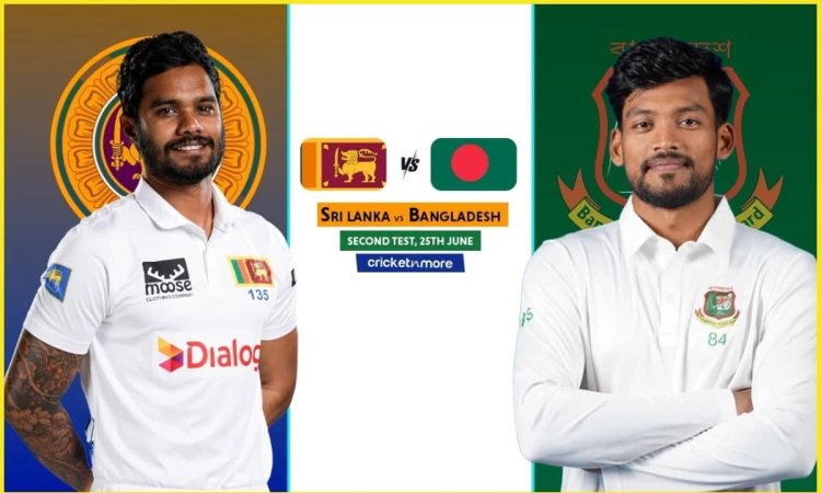 SL vs BAN 2nd Test Dream11 Prediction: Sri Lanka Vs Bangladesh 2nd Test Dream11 Team! இலங்கை vs வங்கதேசம், இரண்டாவது டெஸ்ட் போட்டி - ஃபேண்டஸி லெவன் டிப்ஸ் & உத்தேச லெவன்!