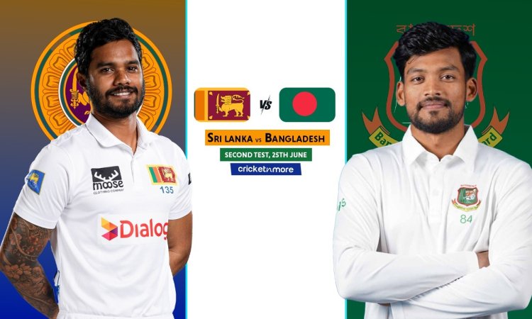 SL vs BAN Dream11 Prediction 2nd Test, Bnagladesh tour of Sri Lanka 2025