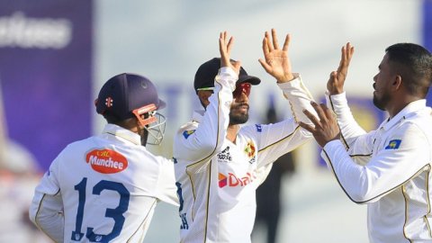 Sri Lanka fight back late after Rahim, Litton's show on rainy day