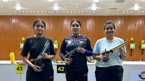 Suruchi Singh and Saurabh Chaudhary win 10m Pistol T4 at National Selection Trials