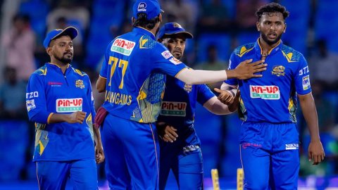 TNPL 2025: Madurai Panthers hold their nerve and clinch a thrilling 10-run win over Nellai Royal Kin டிஎன்பிஎல் 2025: சூர்யா ஆனந்த் ஹாட்ரிக்; ராயல் கிங்ஸை வீழ்த்தி பாந்தர்ஸ் த்ரில் வெற்றி!