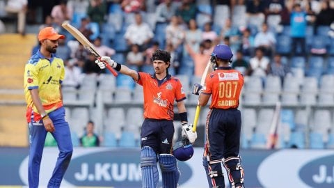 T20 Mumbai League: Siddhesh Lad, Rohan Raje power Mumbai South Central Maratha Royals into final