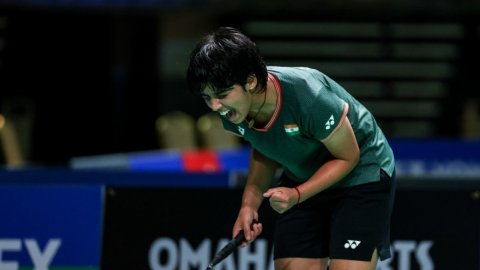 Tanvi stuns 7th seed, Ayush upsets world No. 6 to enter BWF US open finals
