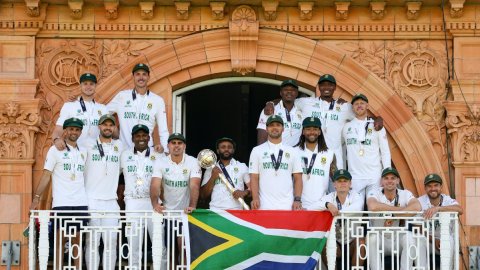 The next time we see Shukri and his team, we'll welcome them as World Test Champions: Nkwe