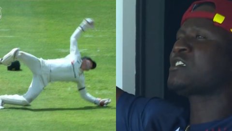WATCH: WI vs AUS  मैच में थर्ड अंपायर ने कर दी हद, 1-2 नहीं 5 फैसलों पर उठ रहे हैं सवाल