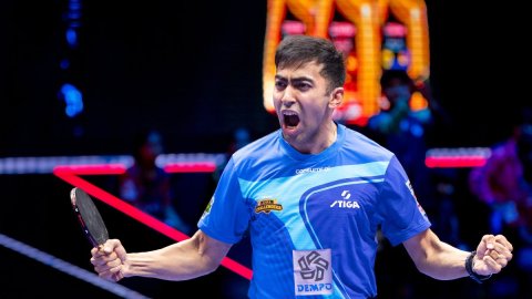 UTT Season 6: Harmeet Desai downs Sathiyan in epic but Dabang Delhi deny Goa Challengers