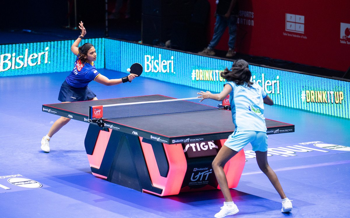 Utt Season 6 Pune Jaguars Beat Kolkata Thunderblades Dabang Delhi